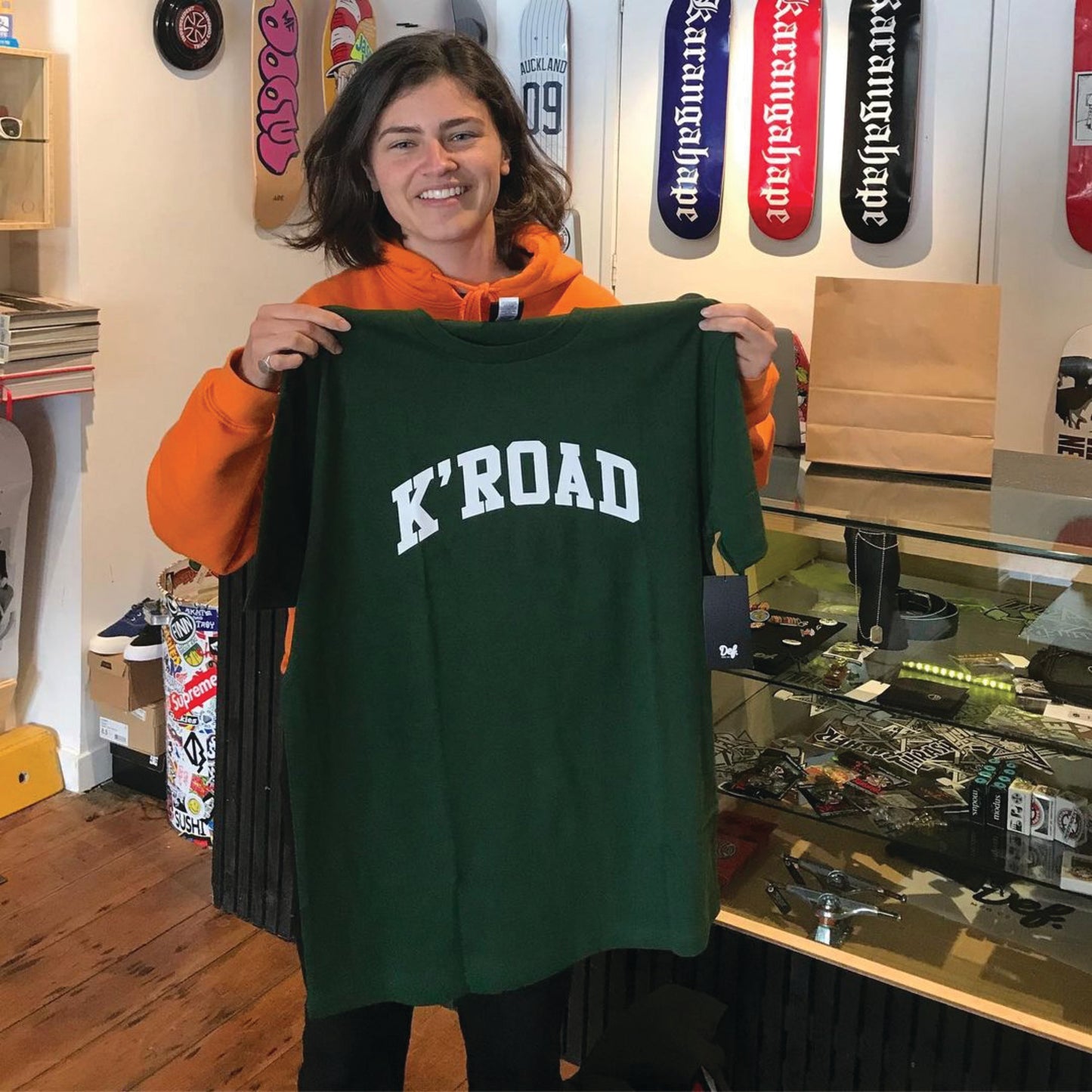 K'ROAD Arch Tee - Forest