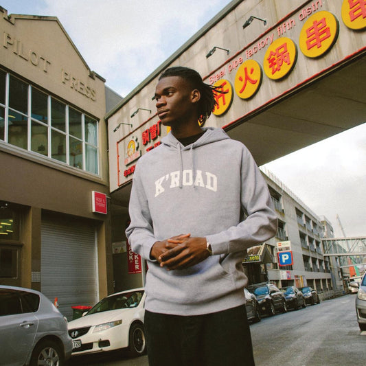 K'ROAD Arch Hood - Heather Grey