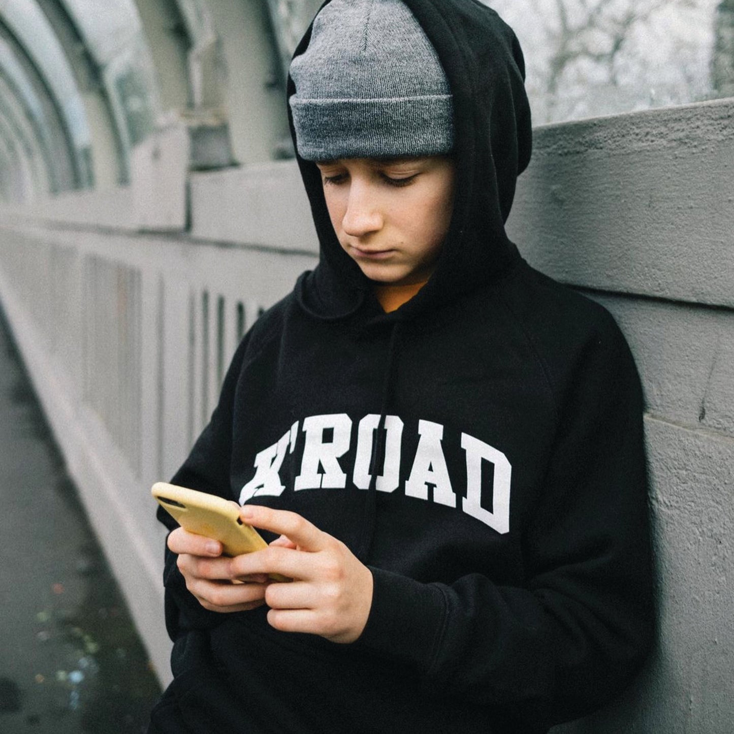 K'ROAD Arch Hood - Black