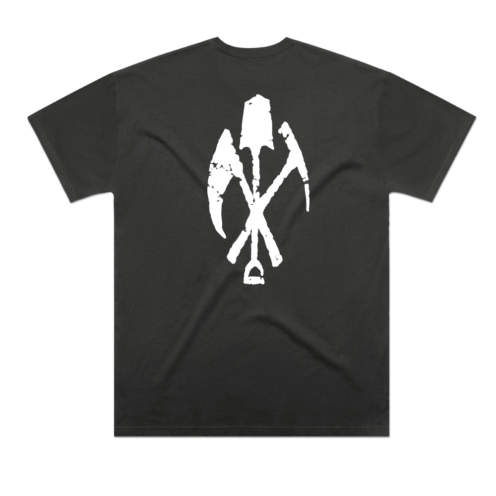 CHIZA GRAVEDIGGAZ Black Tee