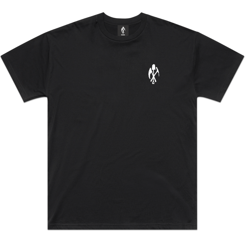 CHIZA GRAVEDIGGAZ Black Tee
