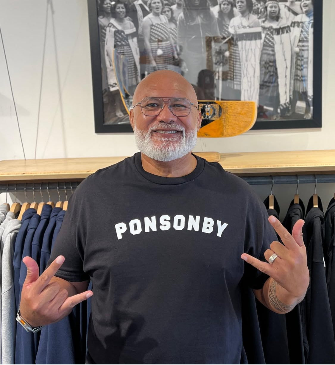 Ponsonby Arch Tee - Black