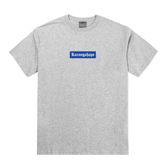 KARANGAHAPE BOXED TEE - HEATHER