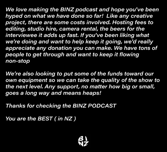 $10 BINZ production donation