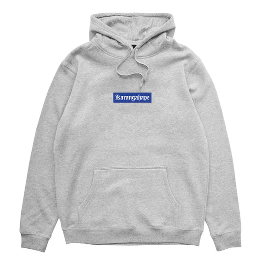 KARANGAHAPE BOXED HOOD - HEATHER